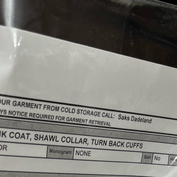 Black Full length mink coat - Picture 4 of 6